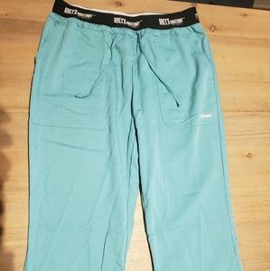 Grey's anatomy active scrub pants, teal